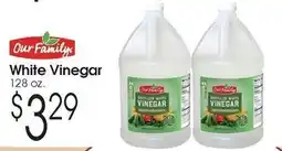 Family Fare Our Family White Vinegar offer