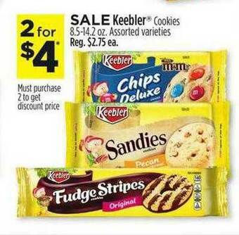Dollar General Keebler Cookies Assorted Varieties offer