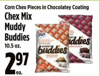 KTA Super Stores Corn Chex Pieces In Chocolatey Coating Chex Mix Muddy Buddies offer