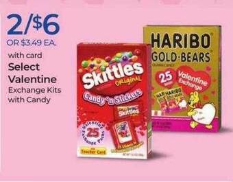Rite Aid Valentine Exchange Kits With Candy offer