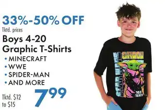 Boscov's Boys 4-20 Graphic T-Shirts offer