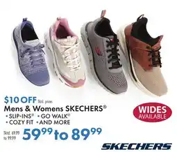 Boscov's Mens & Womens SKECHERS offer