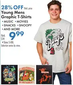Boscov's Young Mens Graphic T-Shirts offer