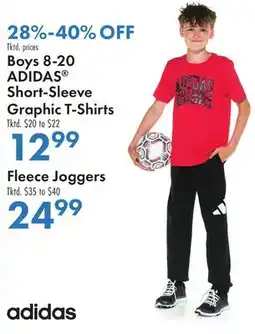 Boscov's Boys 8-20 ADIDAS Short-Sleeve Graphic T-Shirts offer