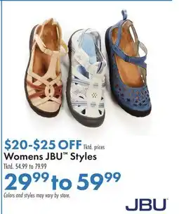 Boscov's Womens JBU Styles offer