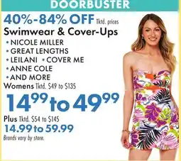 Boscov's Swimwear & Cover-Ups offer