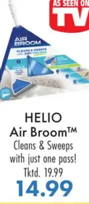 Boscov's HELIO Air Broom offer