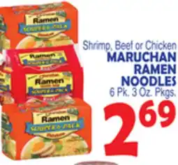 Bravo Supermarkets MARUCHAN RAMEN NOODLES offer