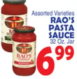 Bravo Supermarkets RAO'S PASTA SAUCE offer