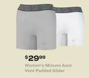 Academy Womens Mizuno Aero Vent Padded Slider offer