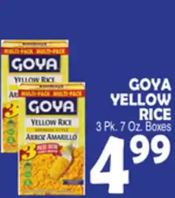 Bravo Supermarkets GOYA YELLOW RICE offer