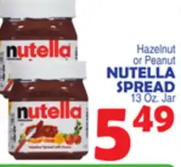 Bravo Supermarkets NUTELLA SPREAD offer