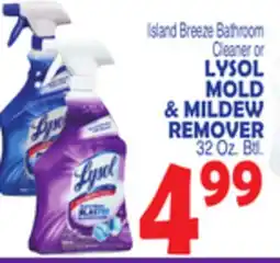 Bravo Supermarkets LYSOL MOLD & MILDEW REMOVER offer
