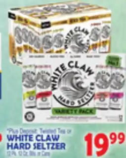 Bravo Supermarkets WHITE CLAW HARD SELTZER offer