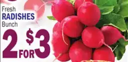 Bravo Supermarkets RADISHES offer