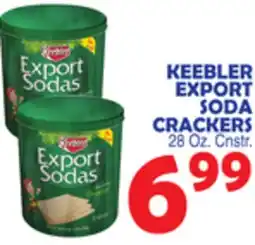 Bravo Supermarkets KEEBLER EXPORT SODA CRACKERS offer