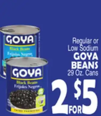 Bravo Supermarkets GOYA BEANS offer