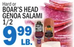 Bravo Supermarkets BOAR'S HEAD GENOA SALAMI 1/2 offer