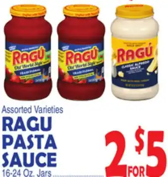 Bravo Supermarkets RAGU PASTA SAUCE offer