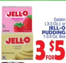 Bravo Supermarkets JELL-O PUDDING offer