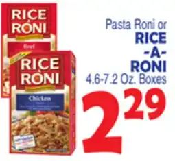 Bravo Supermarkets RICE -A- RONI offer