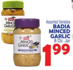 Bravo Supermarkets BADIA MINCED GARLIC offer