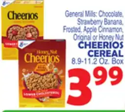 Bravo Supermarkets CHEERIOS CEREAL offer