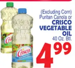 Bravo Supermarkets Crisco Vegetable Oil offer