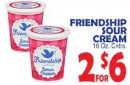 Bravo Supermarkets FRIENDSHIP SOUR CREAM offer