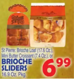 Bravo Supermarkets BRIOCHE SLIDERS, 16.9 Oz. Pkg offer