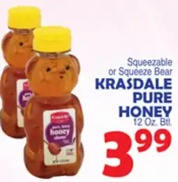 Bravo Supermarkets KRASDALE PURE HONEY offer