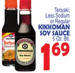 Bravo Supermarkets KIKKOMAN SOY SAUCE offer