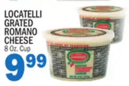 Bravo Supermarkets LOCATELLI GRATED ROMANO CHEESE offer