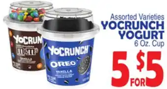 Bravo Supermarkets YOCRUNCH YOGURT offer