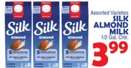 Bravo Supermarkets SILK ALMOND MILK offer