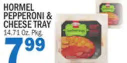Bravo Supermarkets HORMEL PEPPERONI & CHEESE TRAY offer