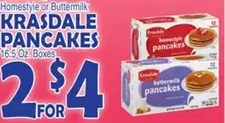 Bravo Supermarkets KRASDALE PANCAKES offer