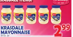 Bravo Supermarkets KRASDALE MAYONNAISE offer