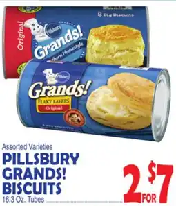 Bravo Supermarkets PILLSBURY GRANDS! BISCUITS offer