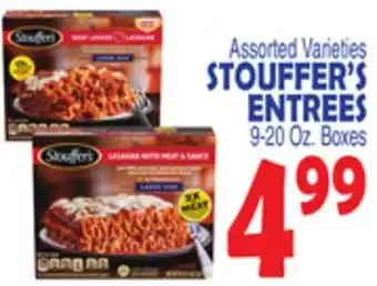 Bravo Supermarkets STOUFFER'S ENTREES offer