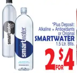 Bravo Supermarkets SMARTWATER offer