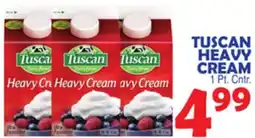 Bravo Supermarkets TUSCAN HEAVY CREAM offer