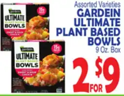 Bravo Supermarkets GARDEIN ULTIMATE PLANT BASED BOWLS offer