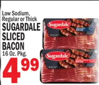 Bravo Supermarkets SUGARDALE SLICED BACON offer