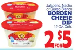 Bravo Supermarkets BORDEN CHEESE DIP offer