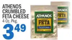 Bravo Supermarkets ATHENOS CRUMBLED FETA CHEESE offer
