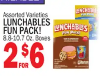 Bravo Supermarkets LUNCHABLES FUN PACK! offer