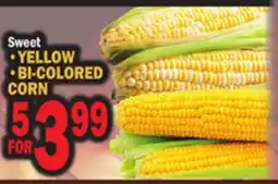 Bravo Supermarkets Sweet YELLOW BI-COLORED CORN offer