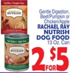 Bravo Supermarkets RACHAEL RAY NUTRISH DOG FOOD offer