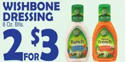 Bravo Supermarkets WISHBONE DRESSING offer